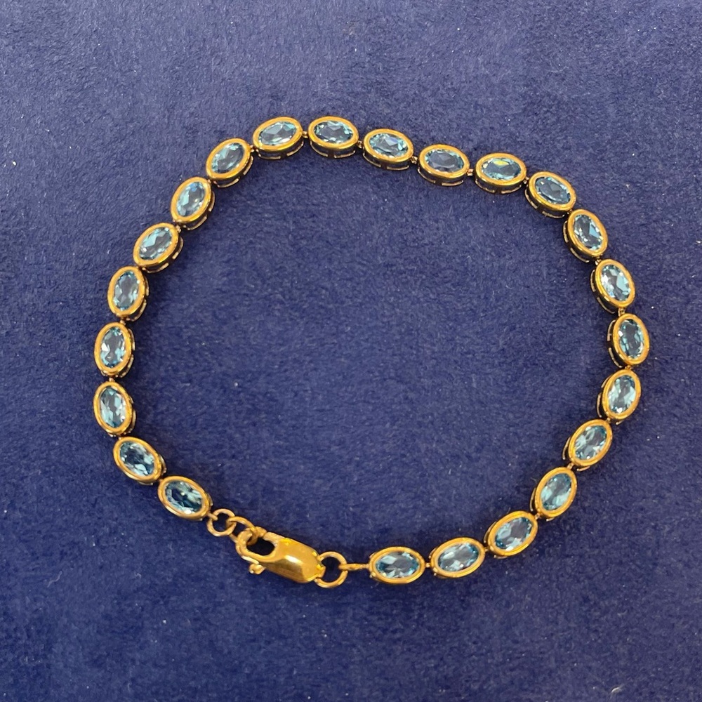 Blue Topaz Bracelet